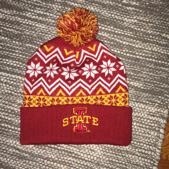 IA state knit beanie - Picture 1 of 2